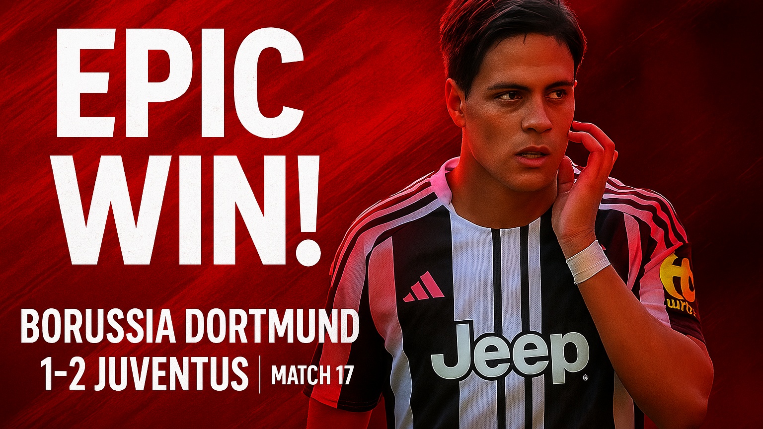Borussia Dortmund 1-2 Juventus | Match 17