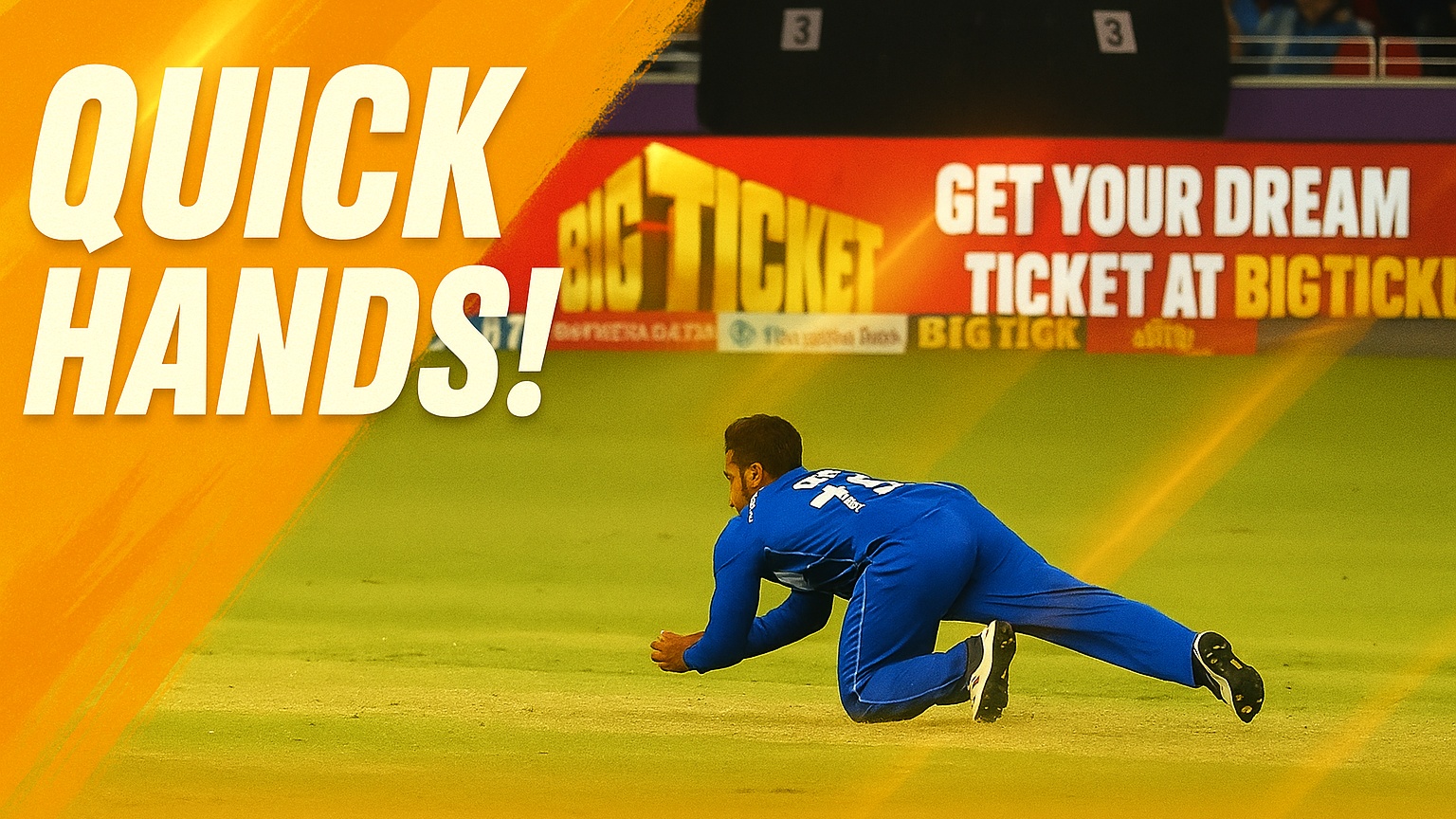 QUICK HANDS! Shakib dismisses Curran in style