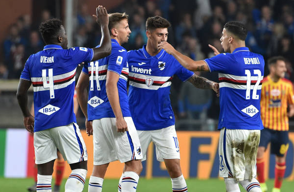 Candreva goal the difference as Sampdoria beat Torino 1-0