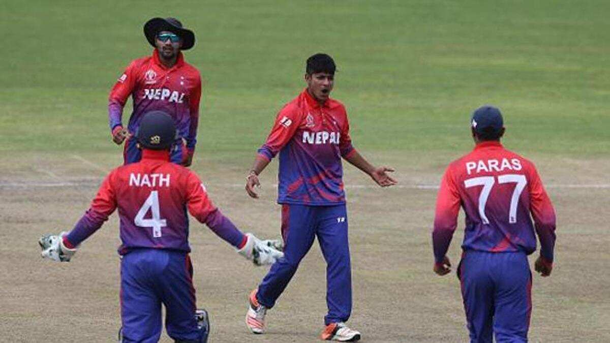 Lamichhane stars in Nepal's dominant win