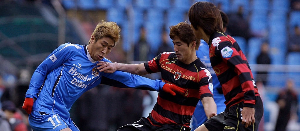 Match #12 of korean league banner