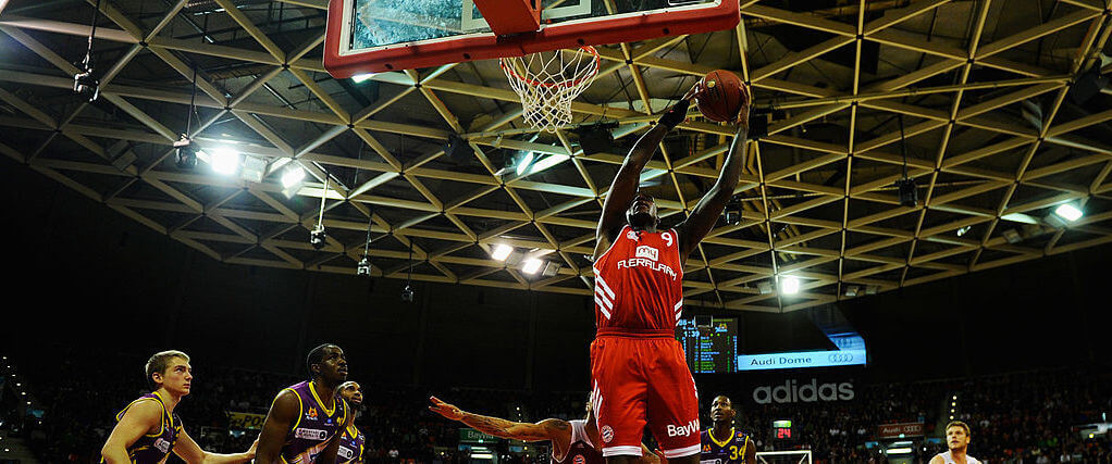 Match #12 of basketball bundesliga banner