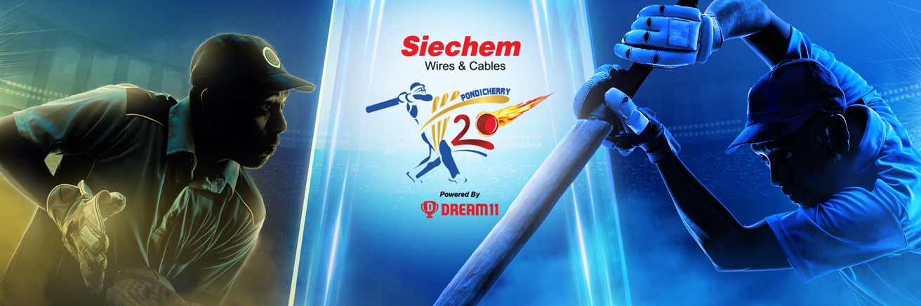 Match #12 - t20 of pondicherry t20 tournament, 2020: lions xi vs tigers xi banner