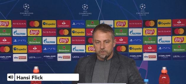 Flick - Lazio "know how to score goals" as CL 2nd leg awaits