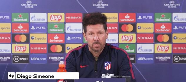 ‘We have just one aim: to win’ – Simeone on facing Chelsea