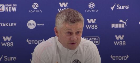 Solskjaer not happy about goalless week after 0-0 draw against Crystal Palace