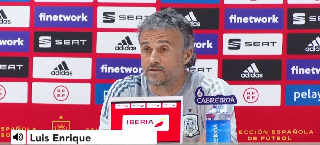 'Nice to see 16000 fans, back to normality' - Enrique