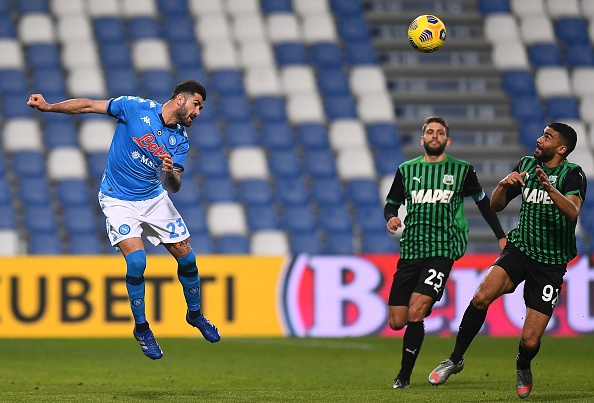 Sassuolo draw 3-3 with Napoli in Serie A thriller