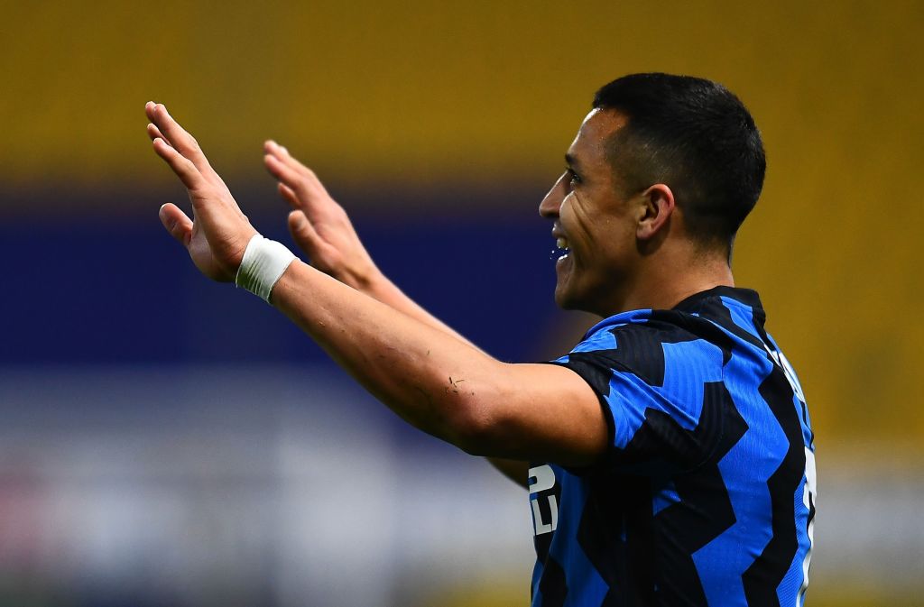 Sanchez's brace propels Inter to a 6-pt lead at top of Serie A