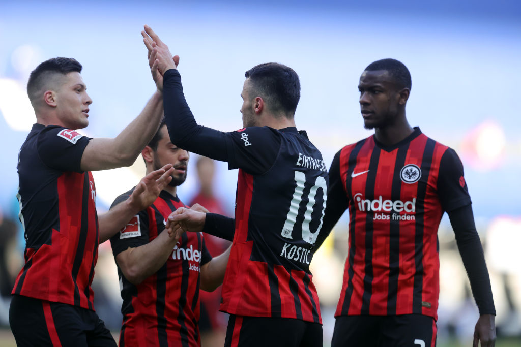 Eintracht Frankfurt 1-1 VFB Stuttgart, Matchday 24, Highlights