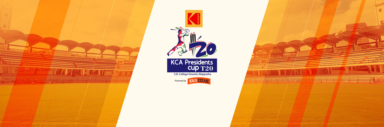 Match #17 - t20 of kodak kerala t20, 2021: kca lions vs kca panthers banner
