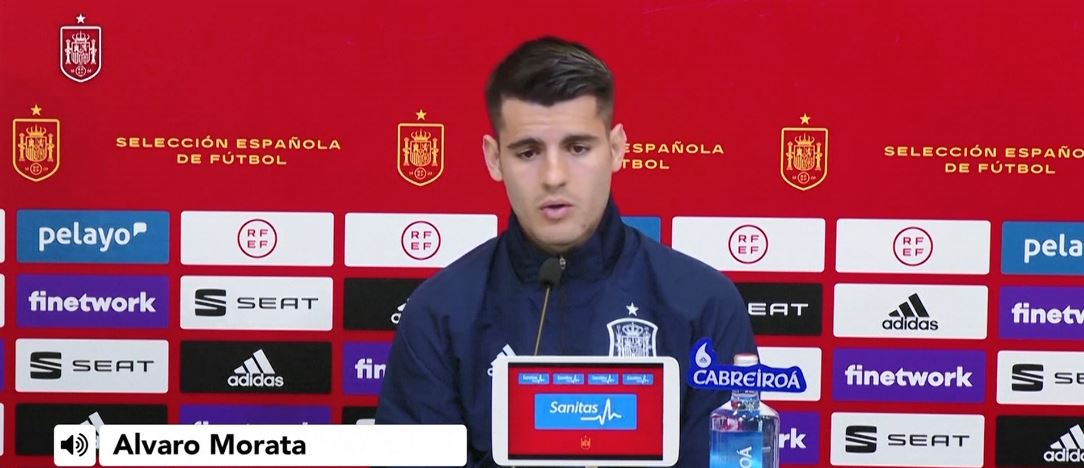 Spain's Morata says Ronaldo's fine at Juventus