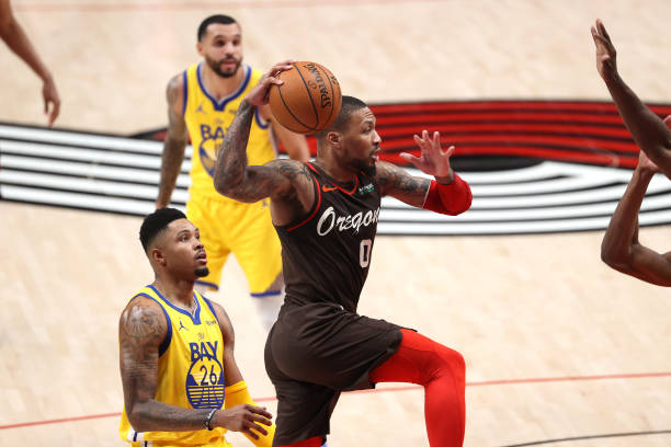 Lillard's sharpshooter sees Trail Blazers defeat Warriors 108-106