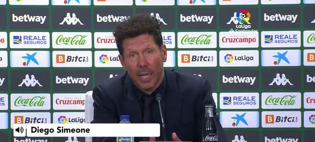 "The reward will come," Simeone says after Atletico top La Liga table