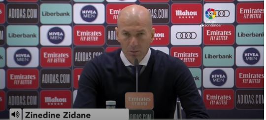 We dropped 2 points, so now we are bad, says Zidane