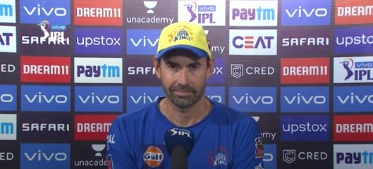 Faf and Ruturaj are easy on the eye, says Fleming