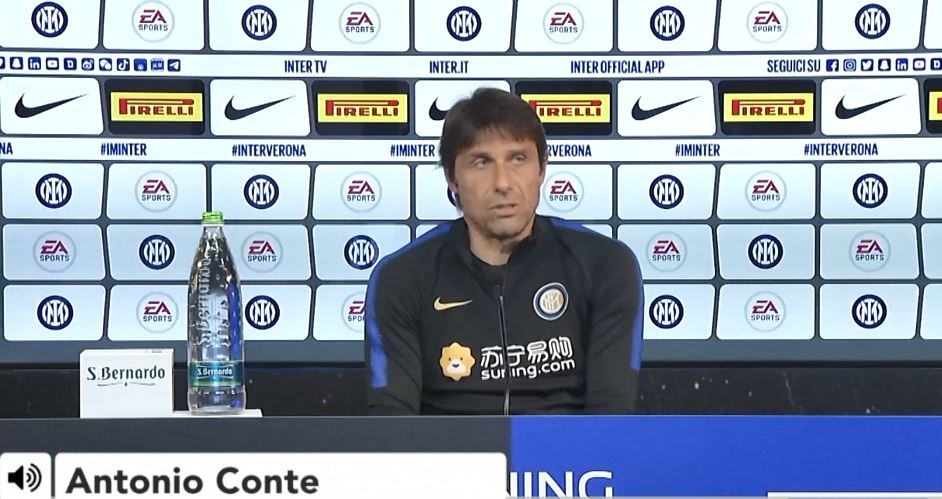 'I say to players destiny is in your hands' - Conte on scudetto dream