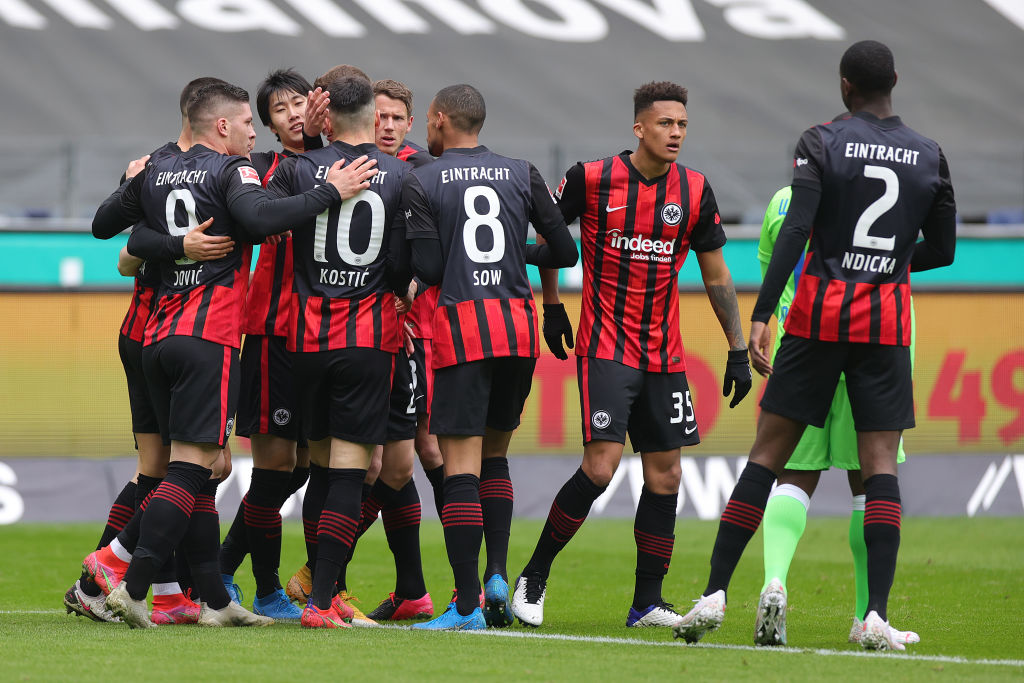 Eintracht Frankfurt 4-3 VfL Wolfsburg, Matchday 28, Highlights