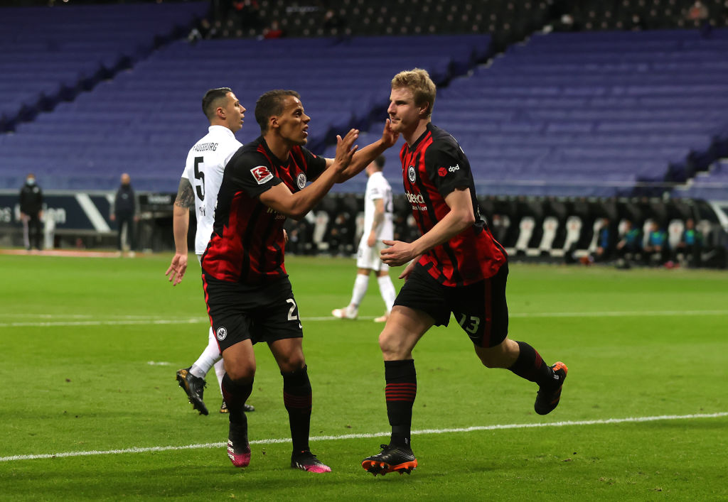 Eintracht Frankfurt 2-0 FC Augsburg, Matchday 30, Highlights