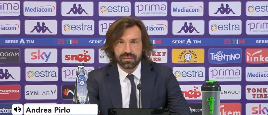 Pirlo rues terrible first half as Juventus draw against Fiorentina