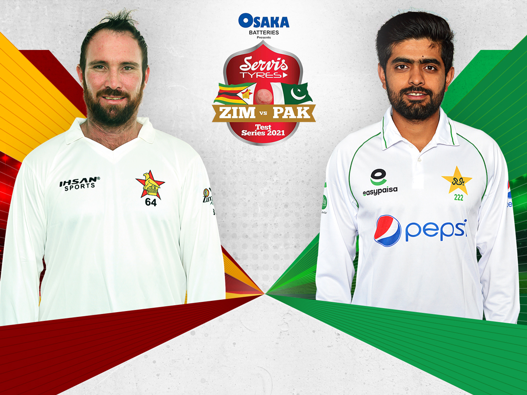 Match #1 - t20 of pakistan tour of zimbabwe, 2021: zimbabwe vs pakistan banner