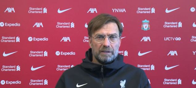 "It would be massive" says Klopp if Liverpool finish in top four