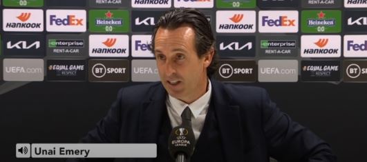 Emery satisfied after beating Arsenal to reach Europa League final