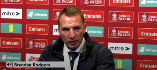 Rodgers hails Leicester's FA Cup win as a historic day