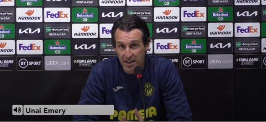 We respect Arsenal, says Unai Emery