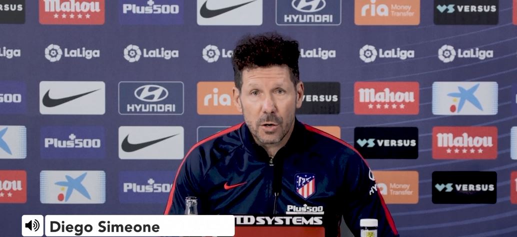 'We need to continue Barcelona game's momentum- Simeone on Atletico's La Liga title hopes