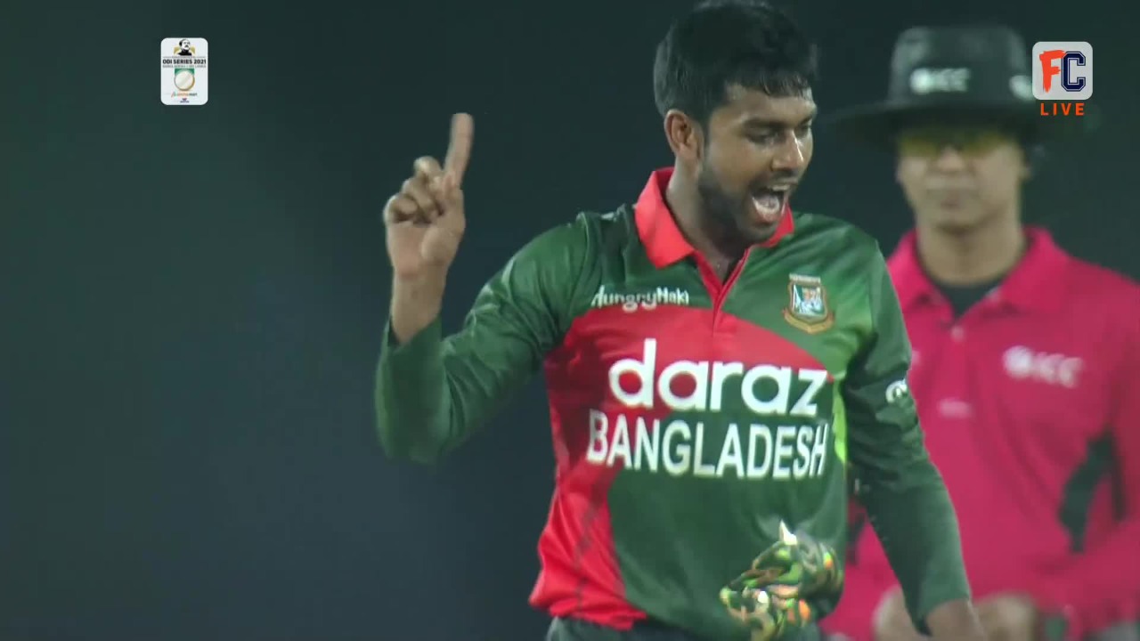 Mehidy Hasan leads the attack with 4-fer