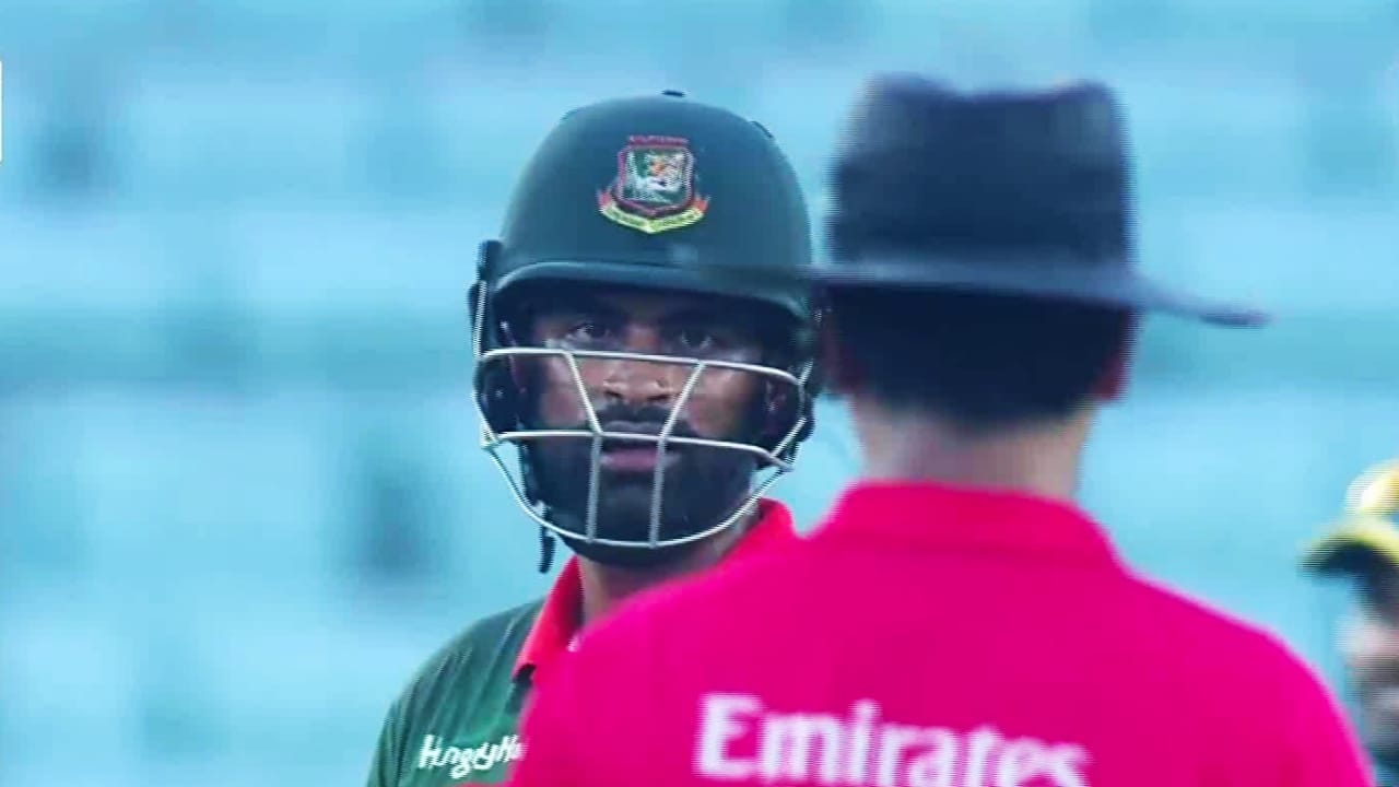 Out or Not Out? Tamim furious after dismissal