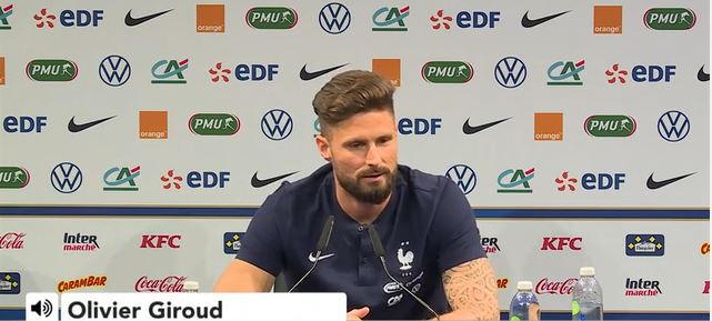 'I have no grudge against Benzema' - Giroud