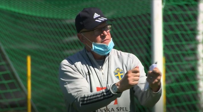 Sweden train as they look to put COVID set-back behind them