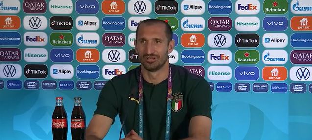 'That defeat to Sweden will stay inside us' Italy's Chiellini