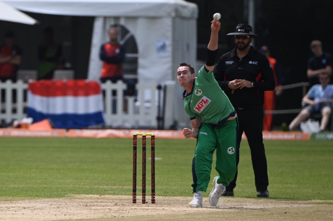 Joshua Little's career best bowling figures of 4/39