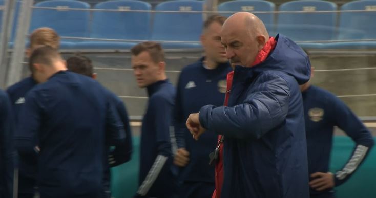Russia train ahead of Euro 2020 Group B match vs Finland