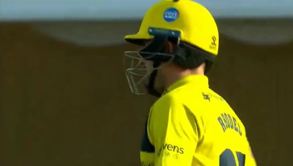 Will Rhodes' career best T20 knock of 79 from 40 balls