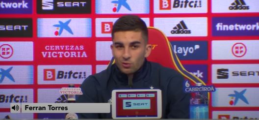 We know it will be a difficult game, says Torres on Croatia tie