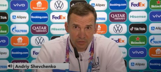 Shevchenko targeting winning group at Euros