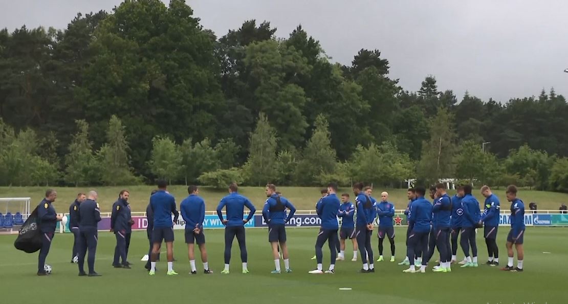 England train ahead of last 16 tie against Germany at Euro 2020