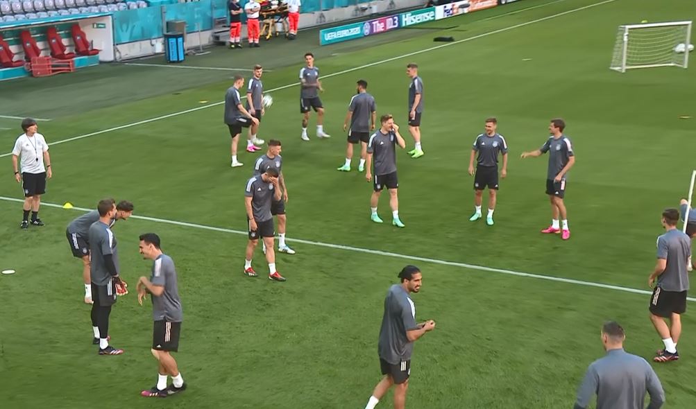 Germany train ahead of their Euro 2020 opening match against France