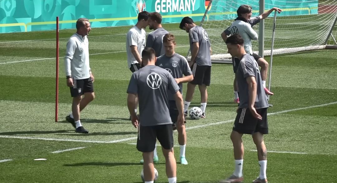 Germany train ahead of their Euro 2020 match against England