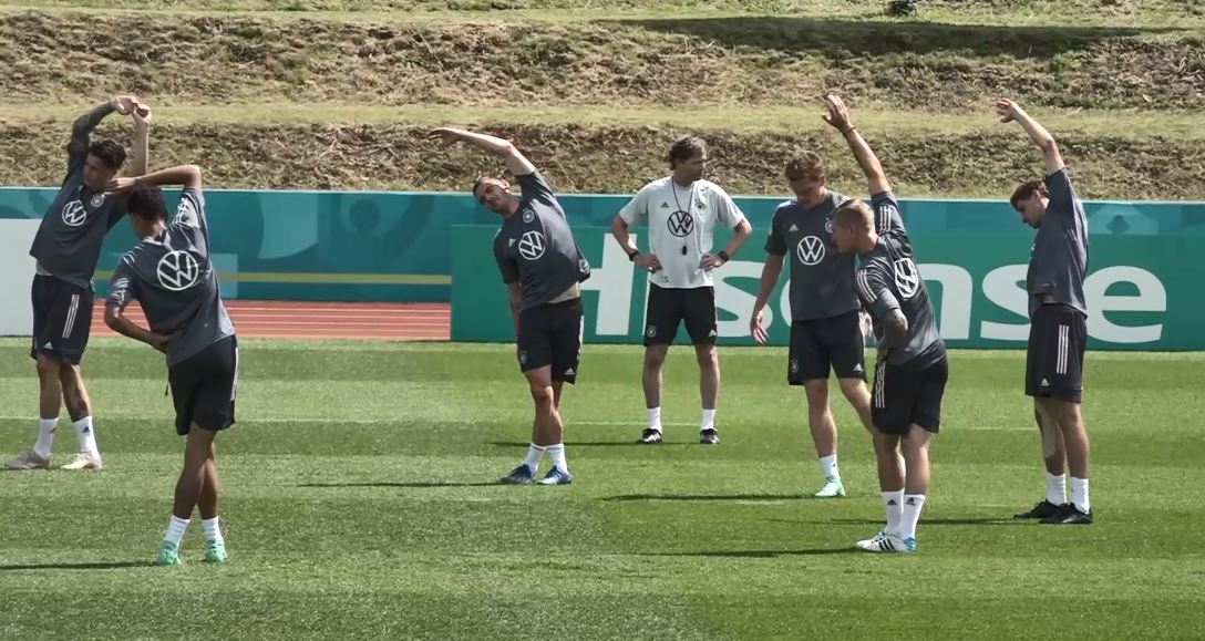 Germany train ahead of England showdown in Euro 2020 last 16