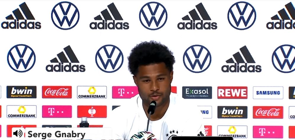 Gnabry eyes goal against England