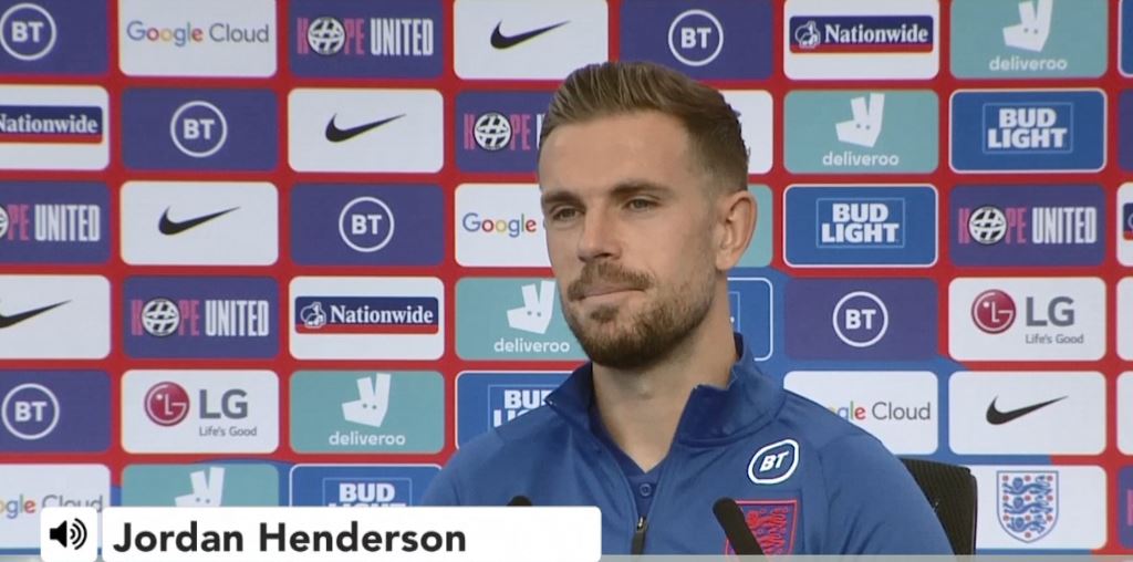 'It's a special game' - Henderson ahead of the game against Germany