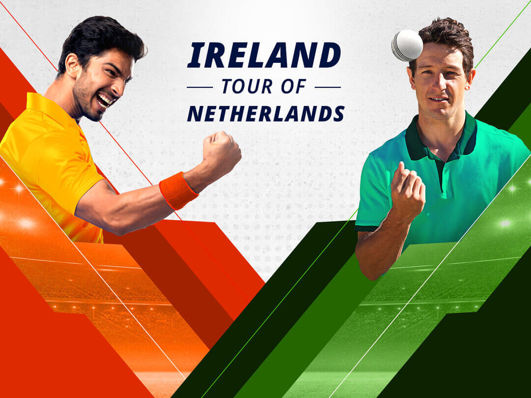 Match #1 - odi of ireland tour of netherlands, 2021: netherlands vs ireland banner