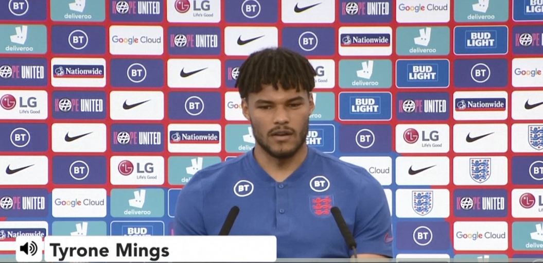 'The Home Sec is one of many who oppose us taking the knee' - Mings