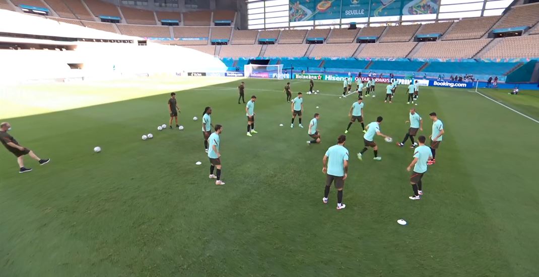 Portugal finalise preparations for Belgium showdown