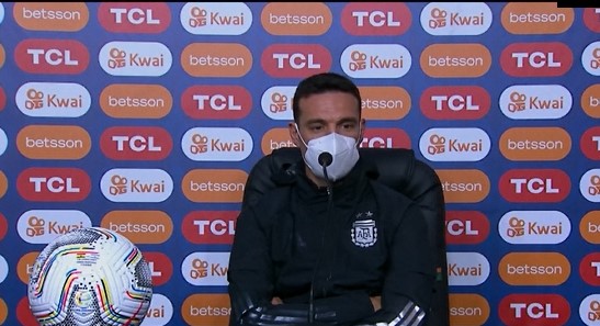 With all due respect, our group had tough teams: Scaloni